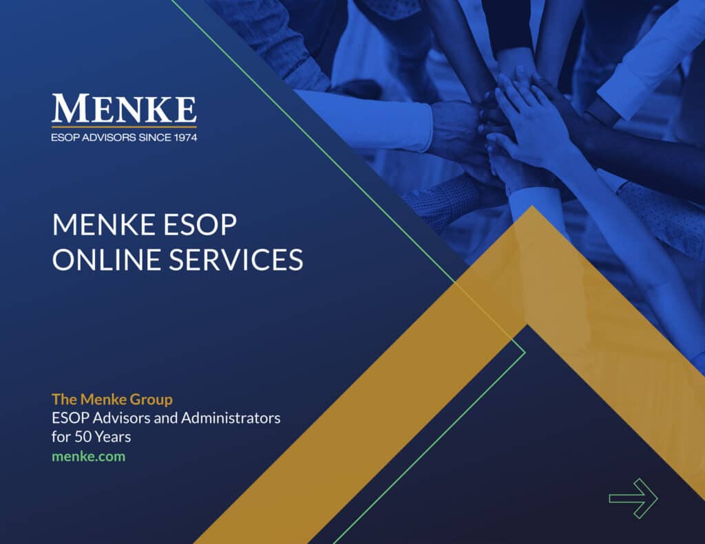 Menke ESOP Online Services promo image